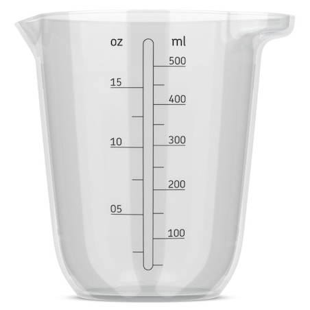 Dzbanek z miarką Chef It 500 ml przeźroczysty 102311553100