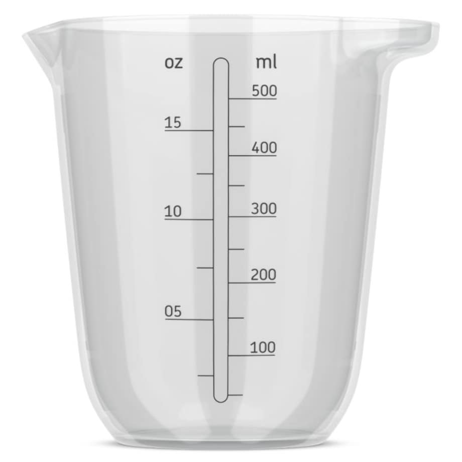 Dzbanek z miarką Chef It 500 ml przeźroczysty 102311553100