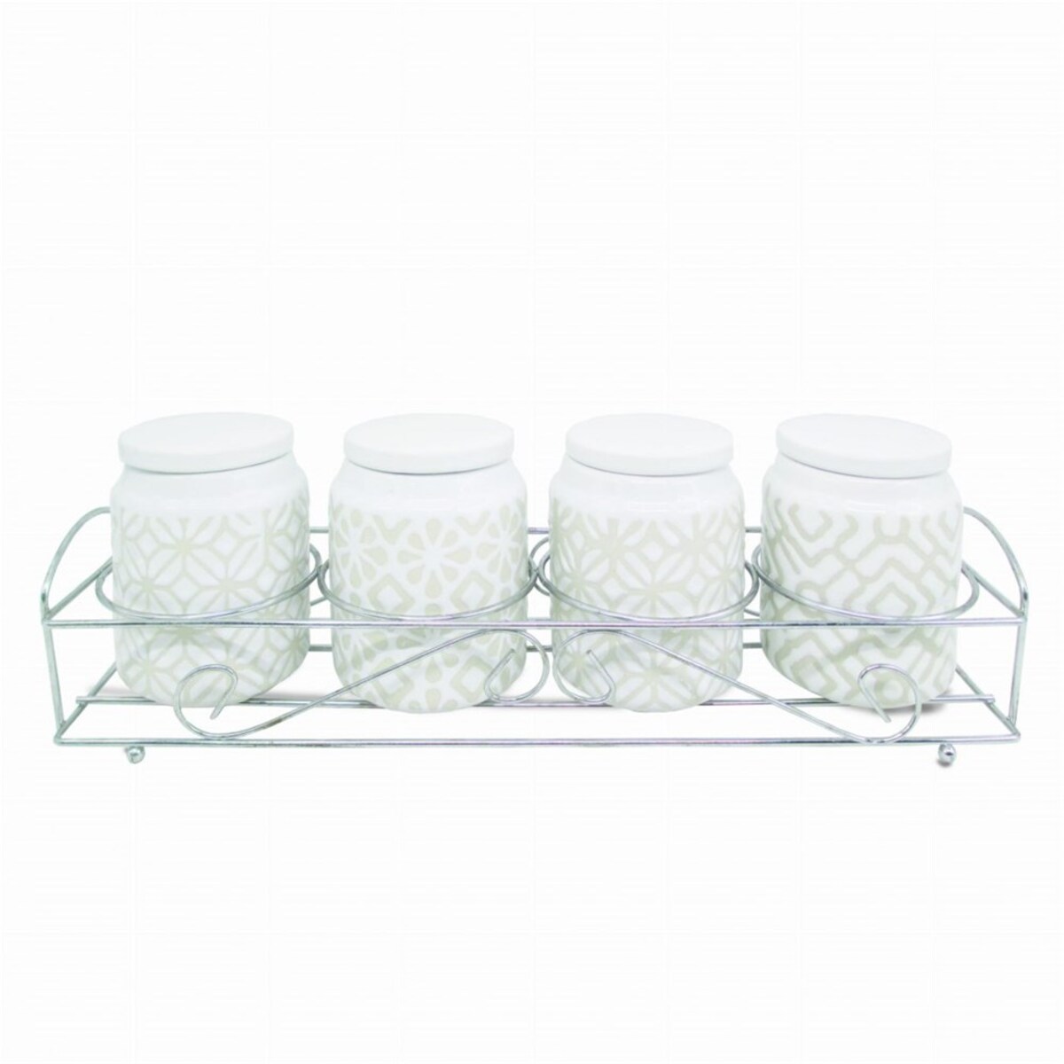 Maestro zestaw 4 pojemników na przyprawy MR2003304CS