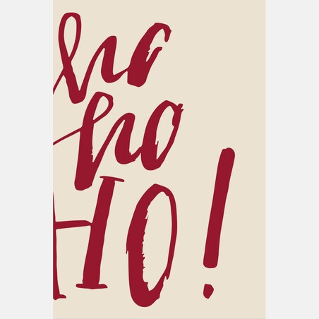 Plakat dla dzieci HoHoHo 40x50