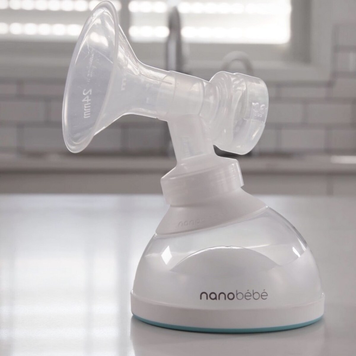 Zestaw adapterów do laktatorów dla butelek Nanobébé - 2 szt.