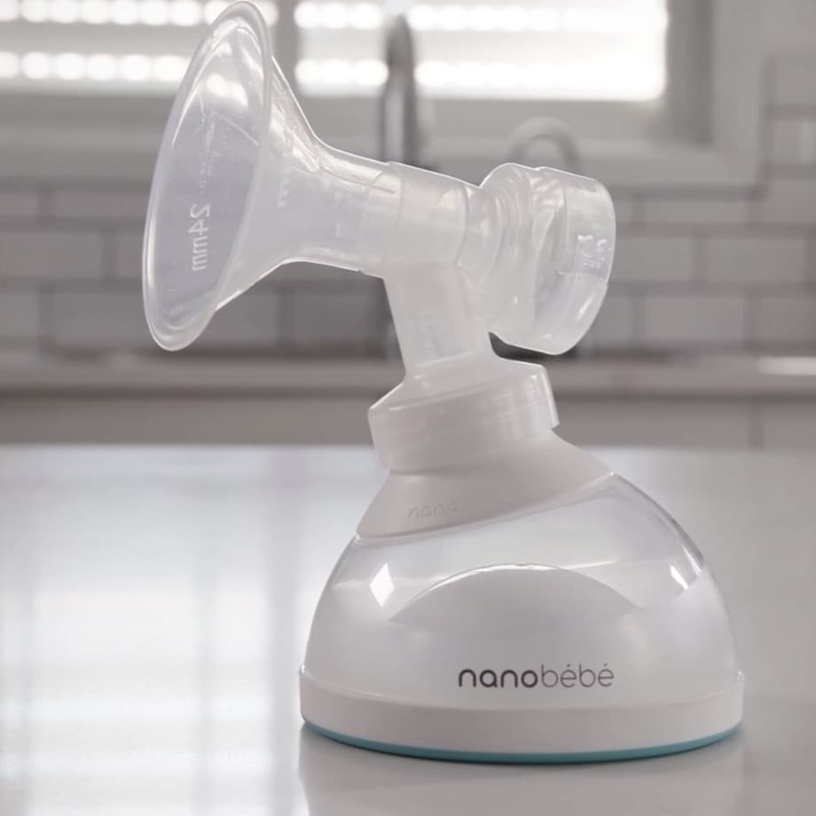 Zestaw adapterów do laktatorów dla butelek Nanobébé - 2 szt.