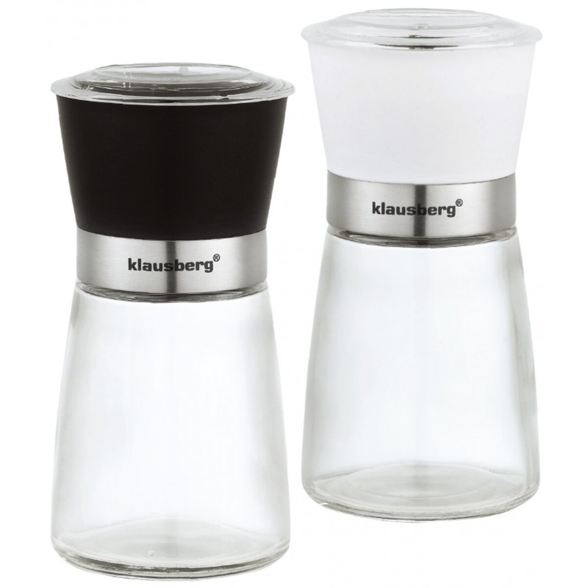 Zestaw 2 młynków do soli i pieprzu KLAUSBERG