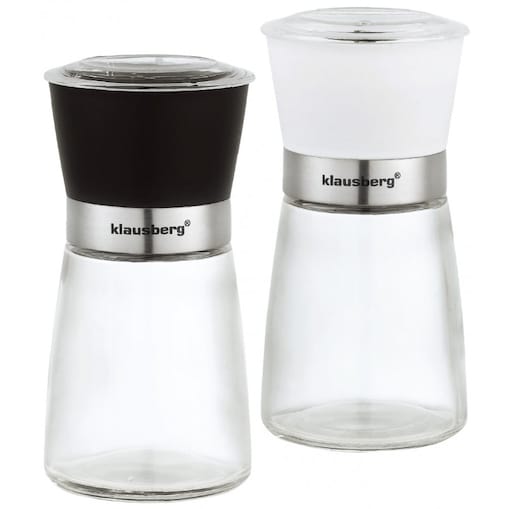 Zestaw 2 młynków do soli i pieprzu KLAUSBERG