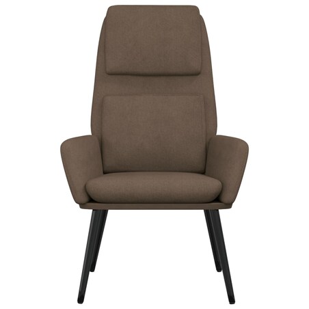 vidaXL Fotel wypoczynkowy, kolor taupe, obity tkaniną