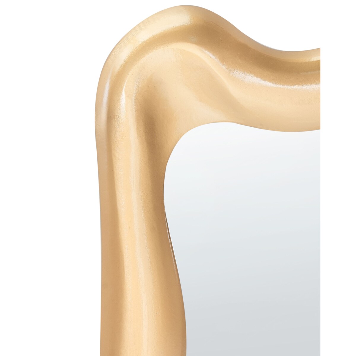 Lustro ścienne SANTEC 59 x 77 cm Złoty