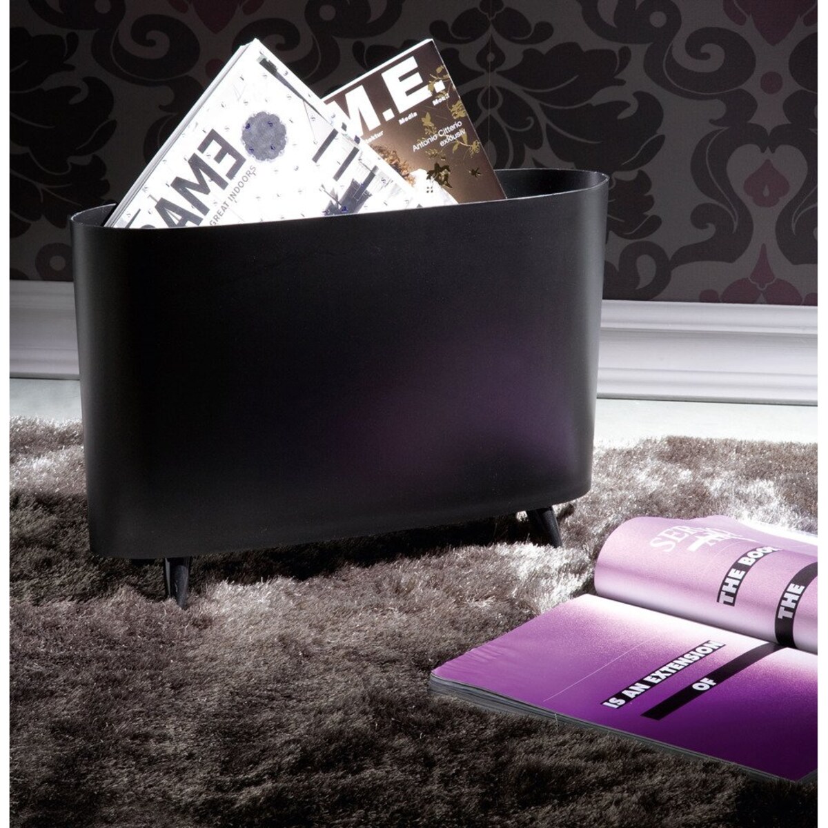 Gazetnik MILANO, kosz na gazety, KOZIOL