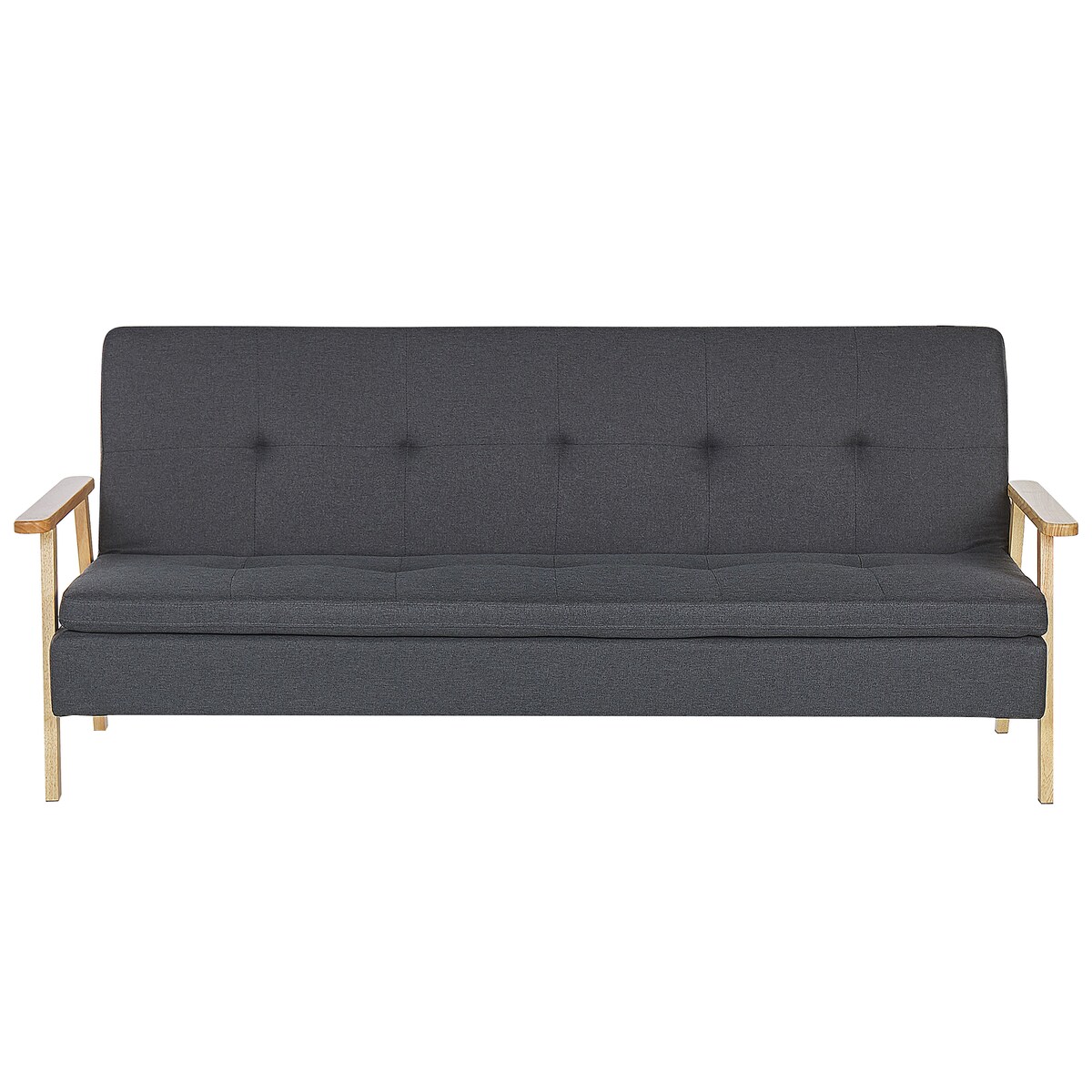 Sofa rozkładana dla 3 osób TJORN Ciemnoszary