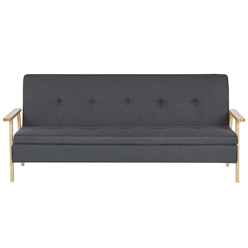 Sofa rozkładana dla 3 osób TJORN Ciemnoszary