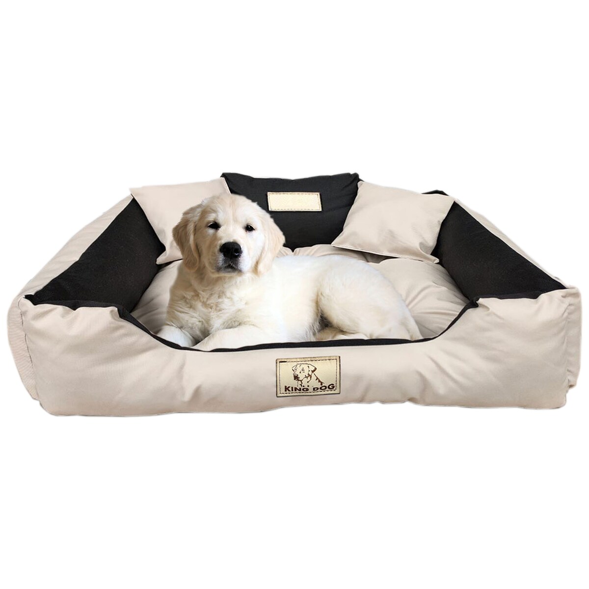 Legowisko Dla Dużego Psa 145X115 Cm Posłanie Kanapa Z Miejscem Na Imię Wodoodporne