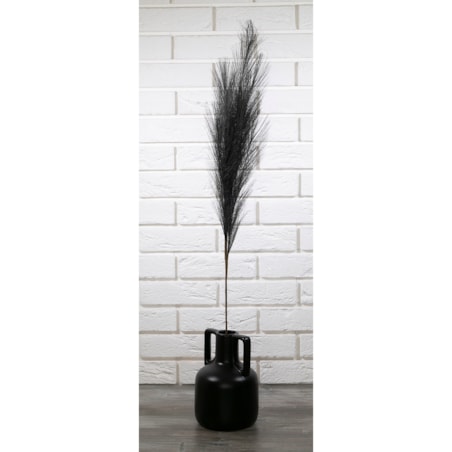 SZTUCZNA GAŁĄZKA trawa pampasowa SZARA