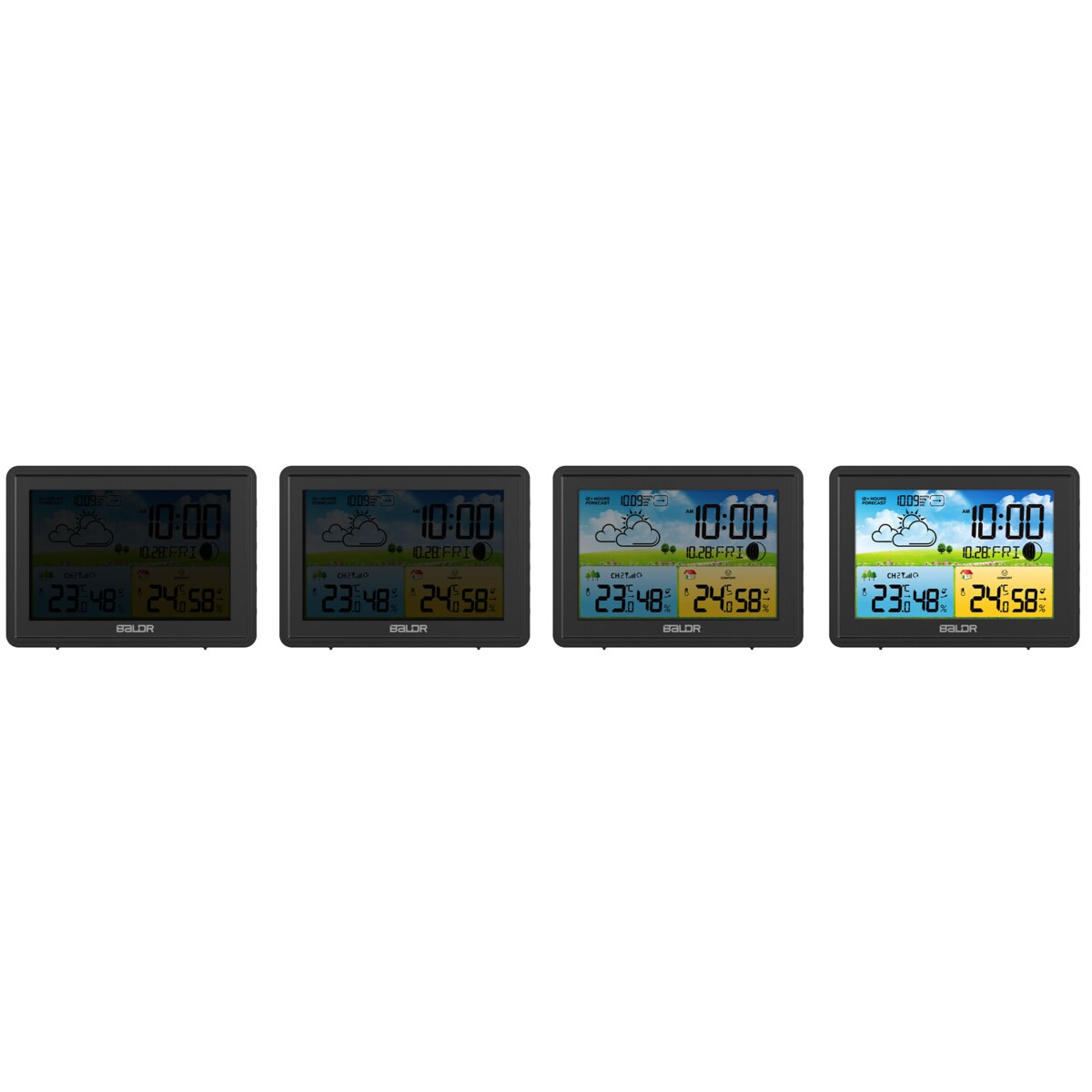 Bezprzewodowa stacja pogodowa pogody higrometr Baldr