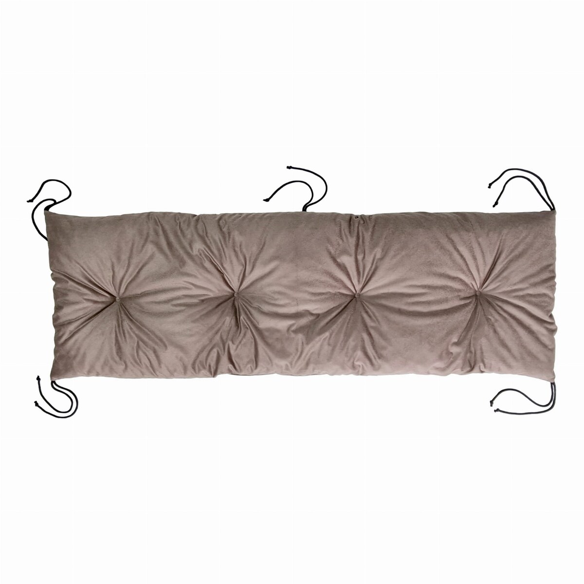 Poduszki na meble ogrodowe bez oparcia, 100x40 cm, Brąz