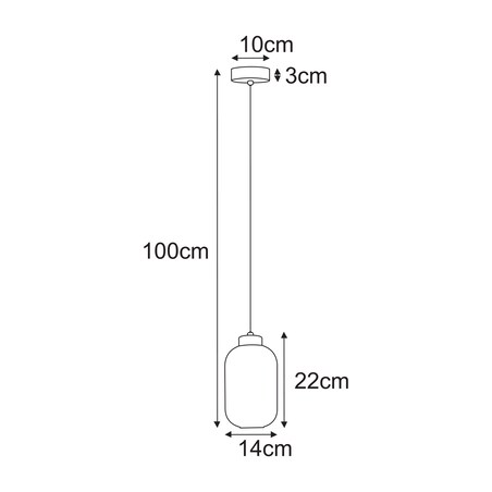 Lampa wisząca K-5750 z serii SILVA