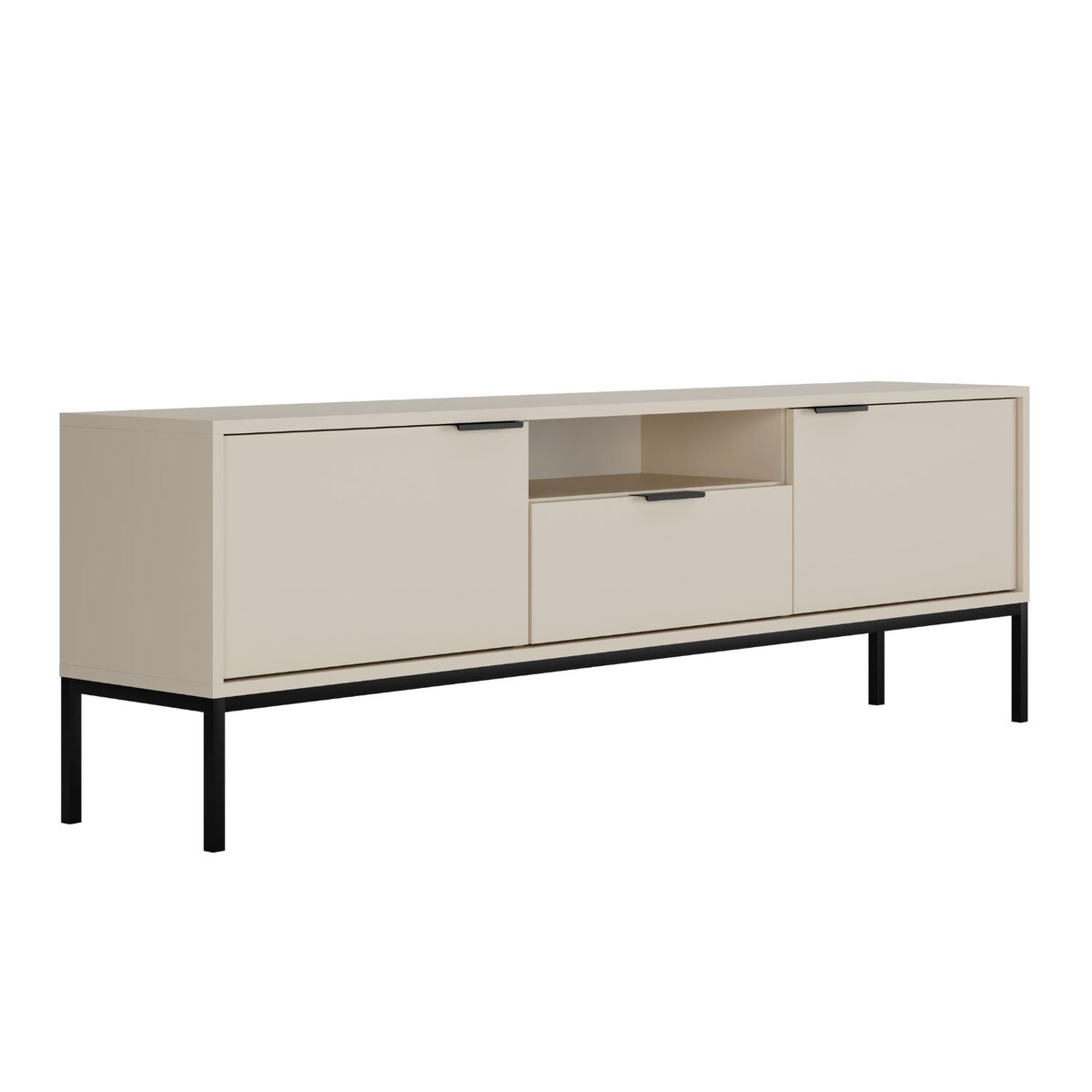 Szafka RTV Austin 175 kaszmir & czarna