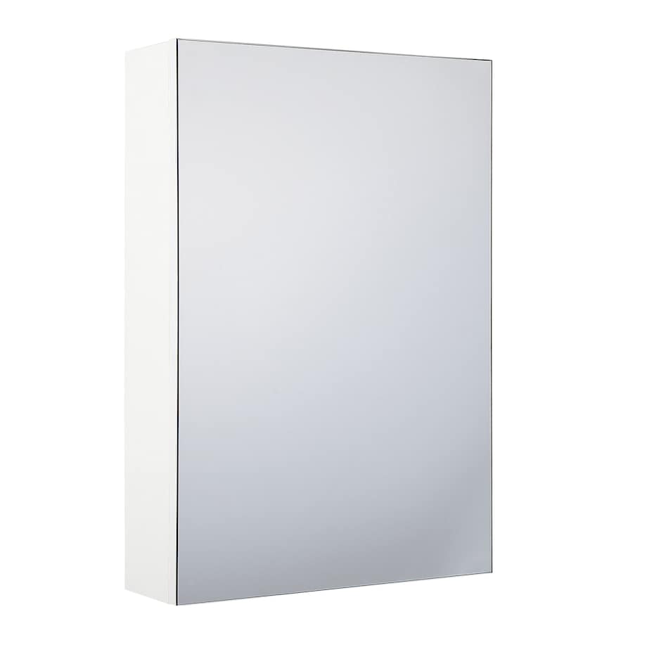 Szafka łazienkowa wisząca z lustrem PRIMAVERA 40 cm 60 cm Biały