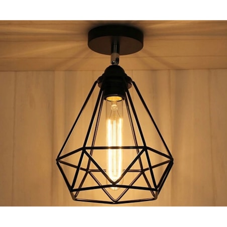 Lampa Sufitowa Wisząca W Stylu Loft Reno E27