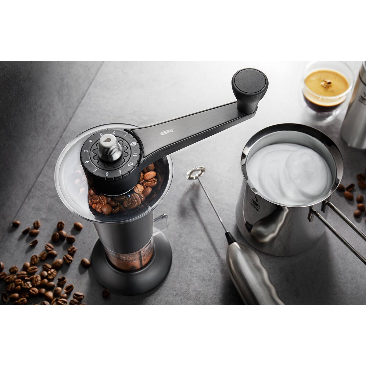 Młynek do kawy ręczny LORENZO