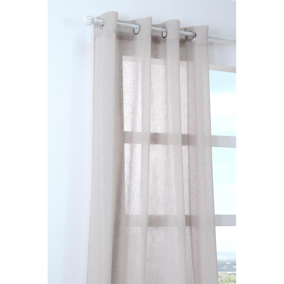 Firana PALOMA na przelotkach, 140 x 260 cm