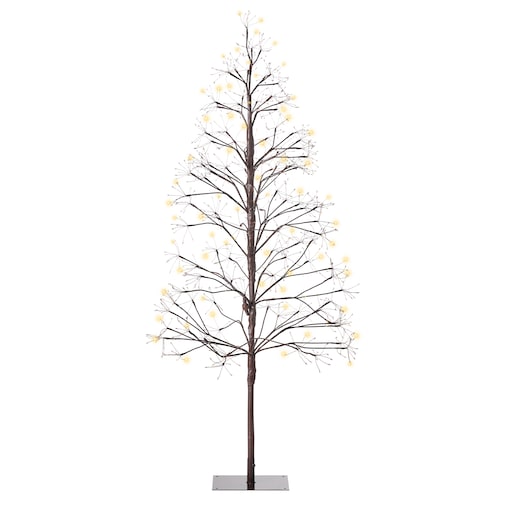 Dekoracja ogrodowa LED LONKARI 150 cm Drzewko Brązowy