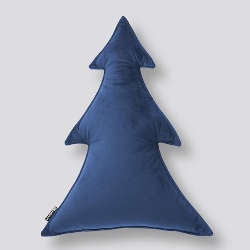 Poduszka Choinka 38x40cm, granat, 38x40x8cm, Christmas
