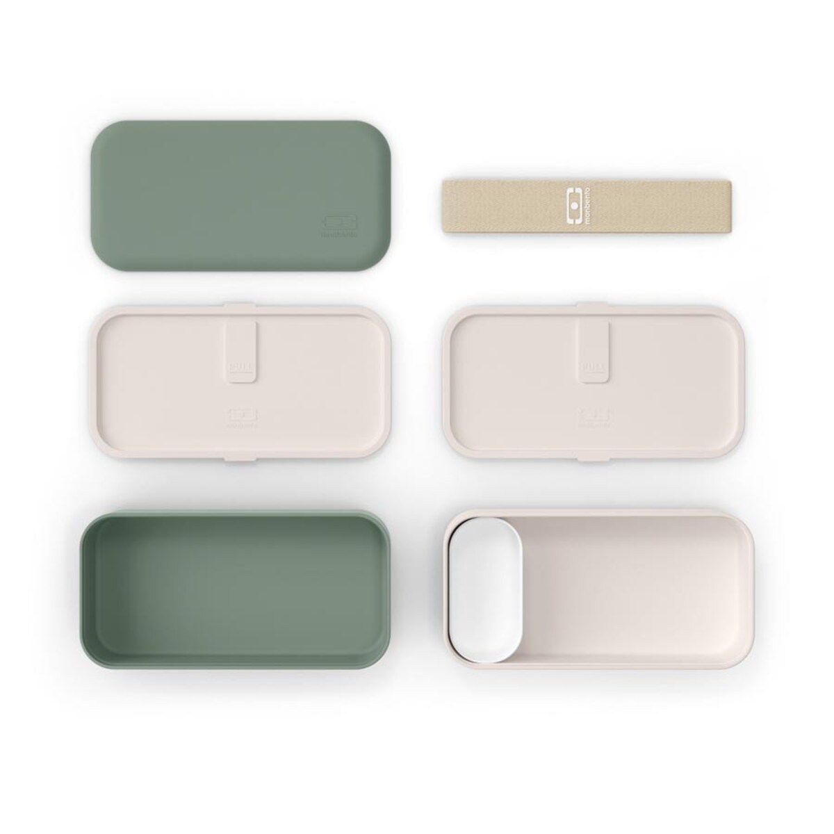 Lunchbox Natural green Bento Original, 1000 ml, Monbento