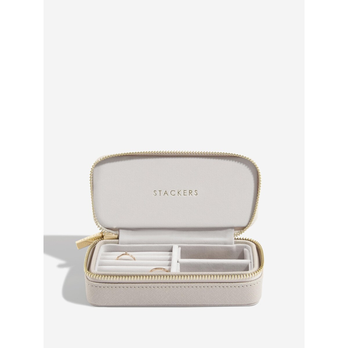 Pudełko podróżne na biżuterię Travel Medium Stackers taupe
