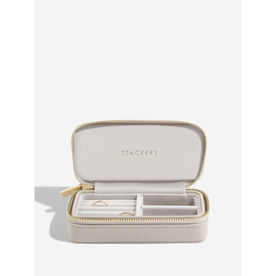 Pudełko podróżne na biżuterię Travel Medium Stackers taupe