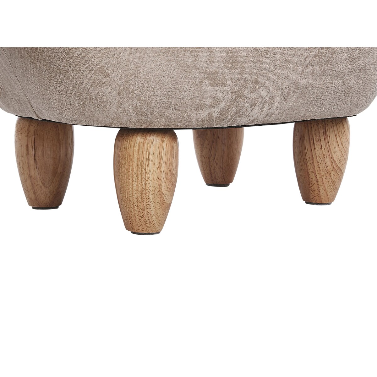 Pufa zwierzak ekoskóra ze schowkiem szara JUMBO