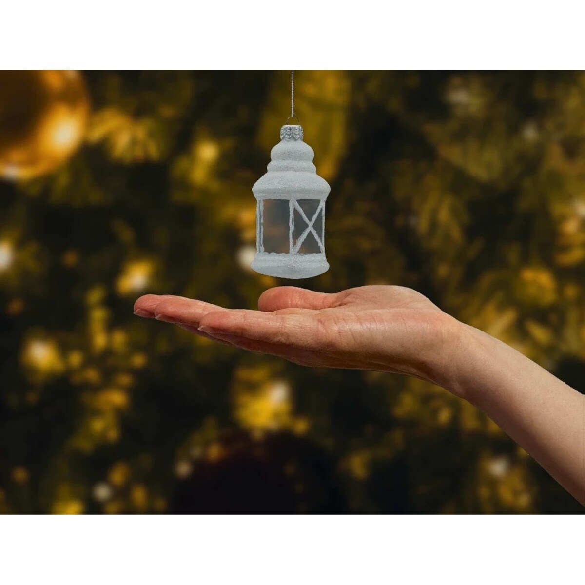 Bombka choinkowa: Latarnia zimowa