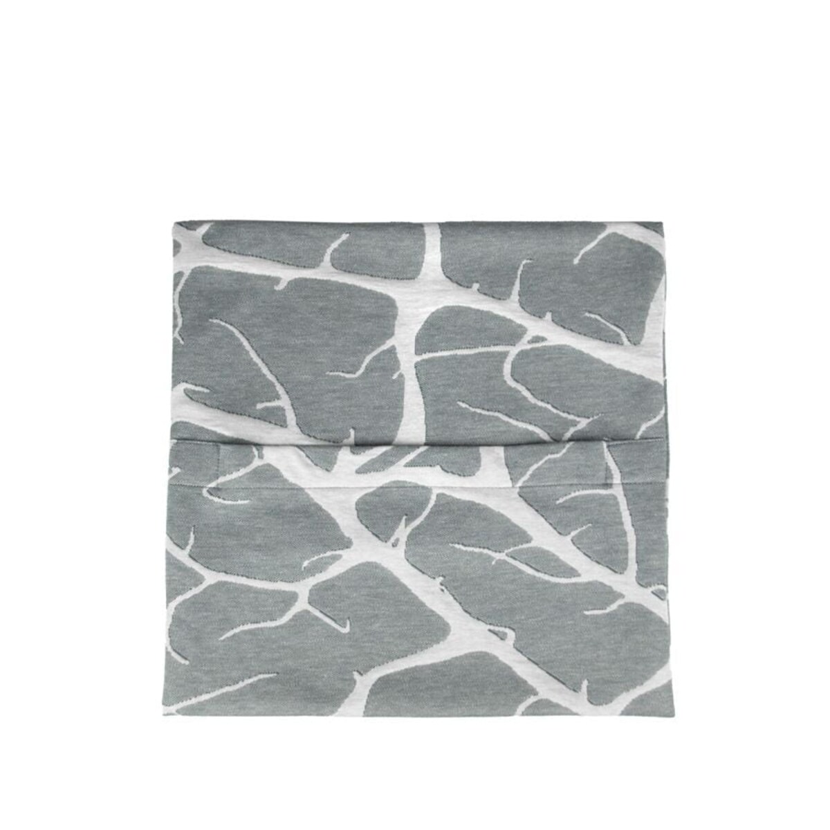 Poszewka na poduszkę 40x40 szara wzór