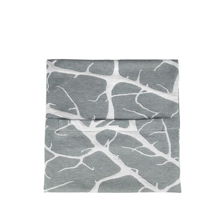 Poszewka na poduszkę 40x40 szara wzór