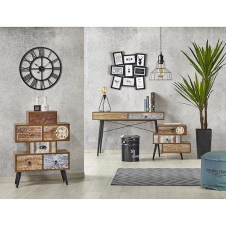 KOMODA Kaliope mała 63/29/85 cm 6 SZUFLAD rustykalna