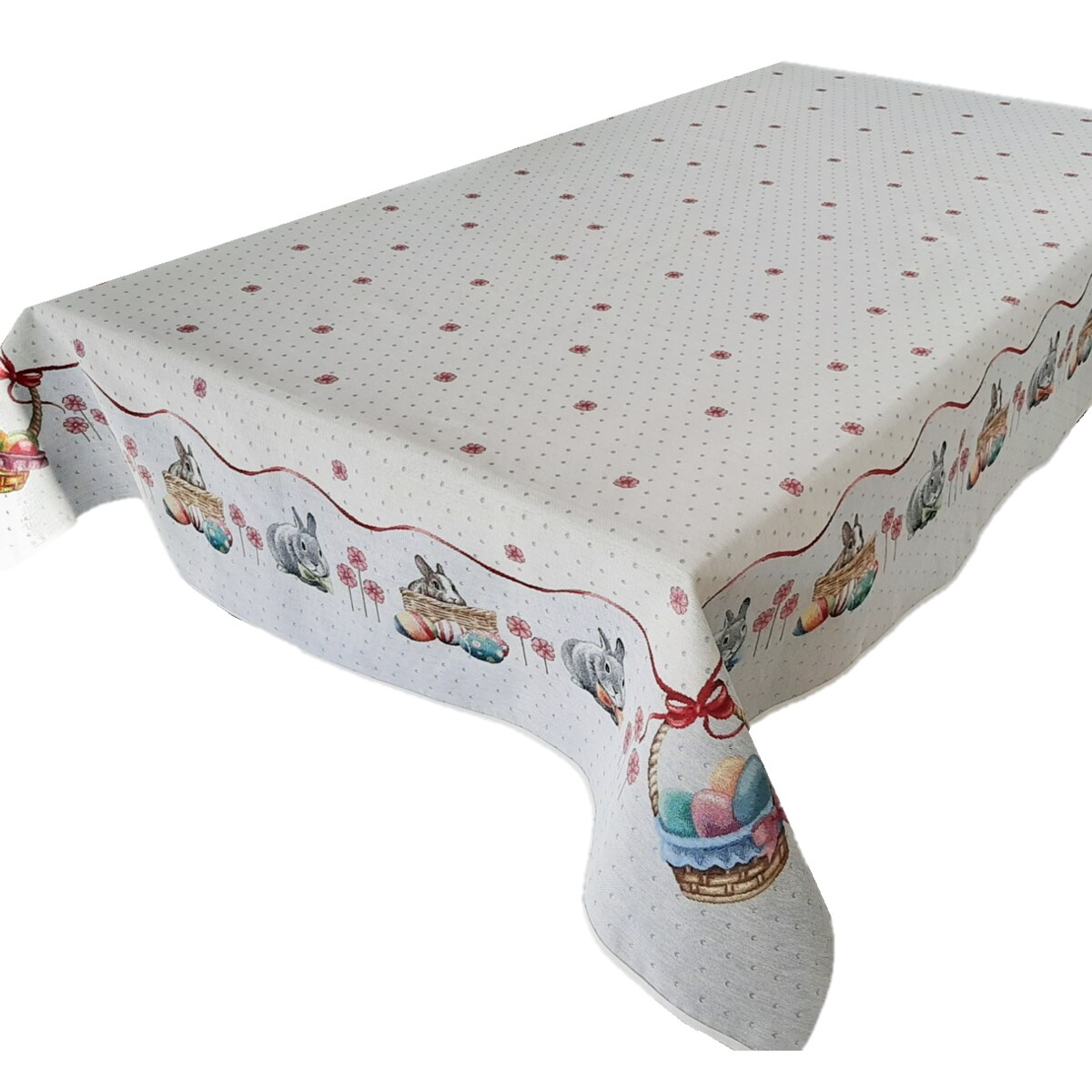 Obrus Wielkanocny 140X280 Cm Na Stół Ozdobny Dekoracyjny Leveret