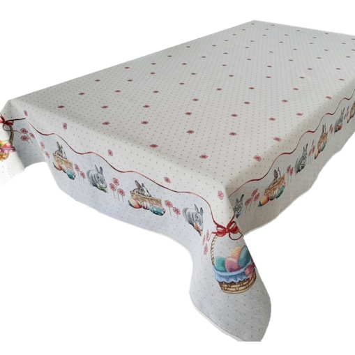 Obrus Wielkanocny 140X280 Cm Na Stół Ozdobny Dekoracyjny Leveret