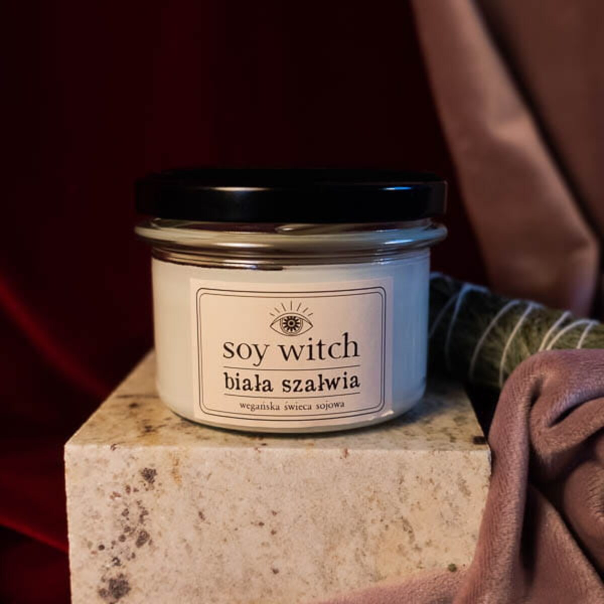 Soy Witch Biała szałwia – świeca sojowa 235 ml