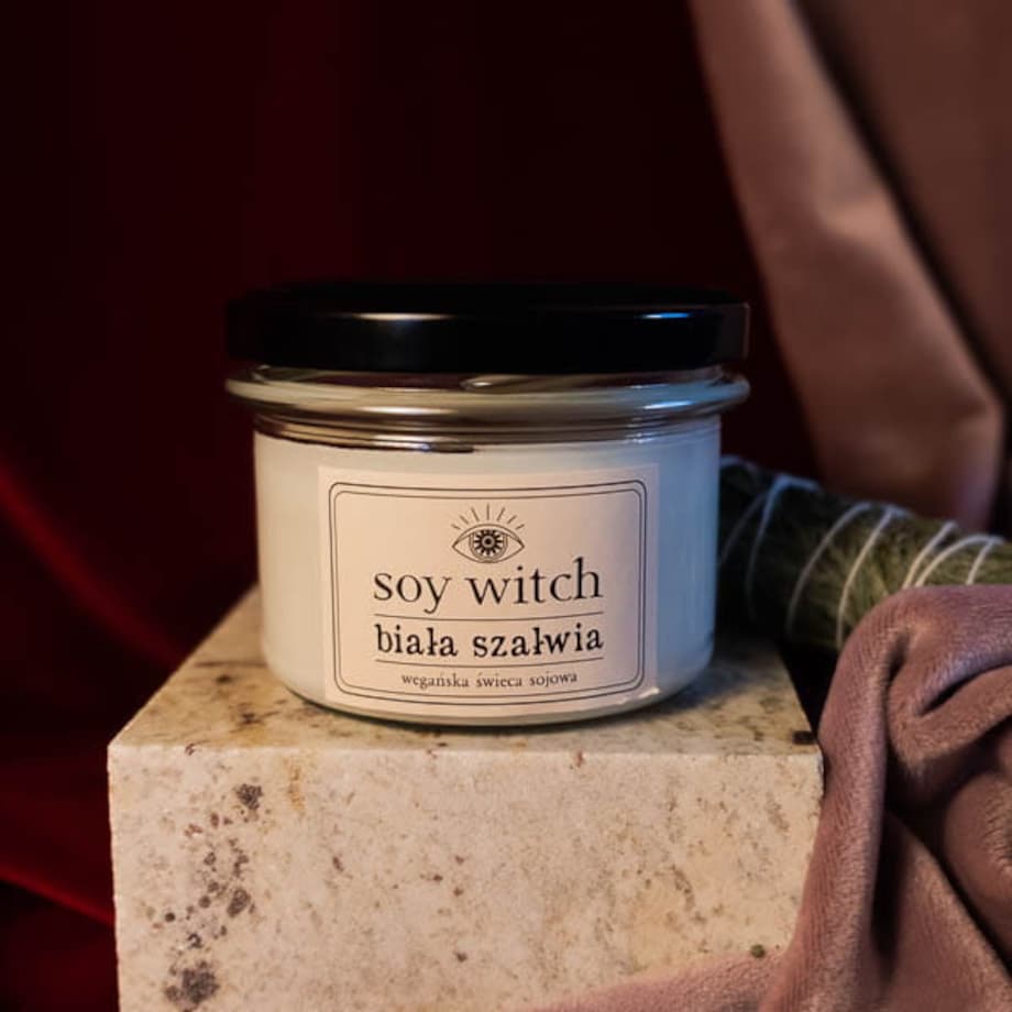 Soy Witch Biała szałwia – świeca sojowa 235 ml