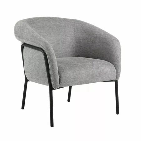 Fotel tapicerowany CLOLVER BREGO szary