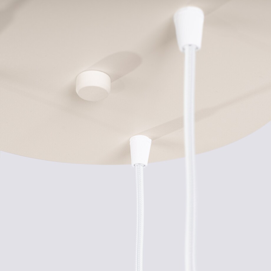 Lampa wisząca ESTRIA 3P beżowa