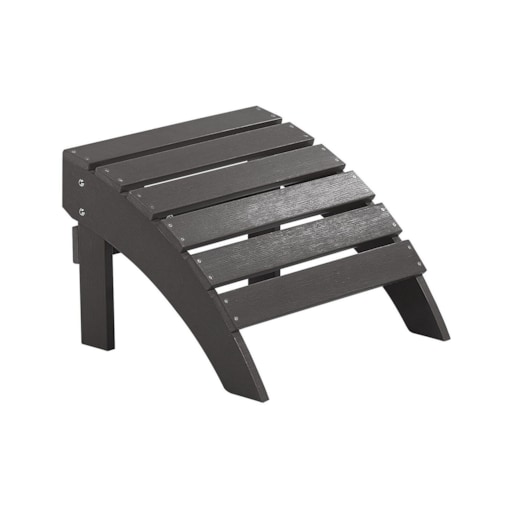 Podnóżek ogrodowy ciemnoszary ADIRONDACK