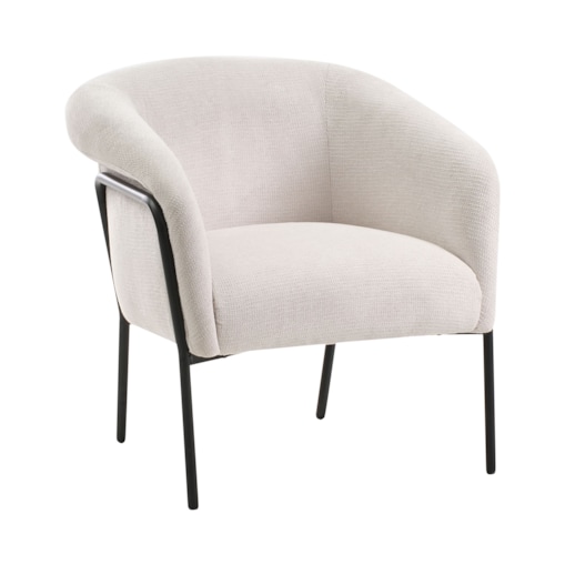 Fotel KROSSEN Jasnobeżowy