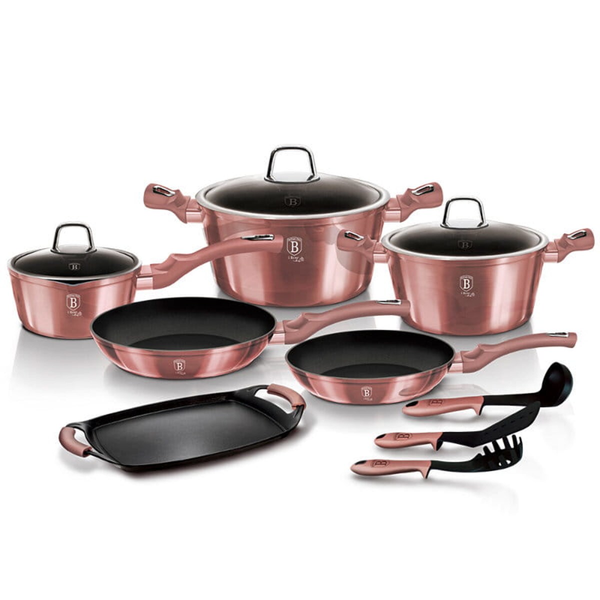 Zestaw garnków z powłoką nieprzywierającą Berlinger Haus BH-6044