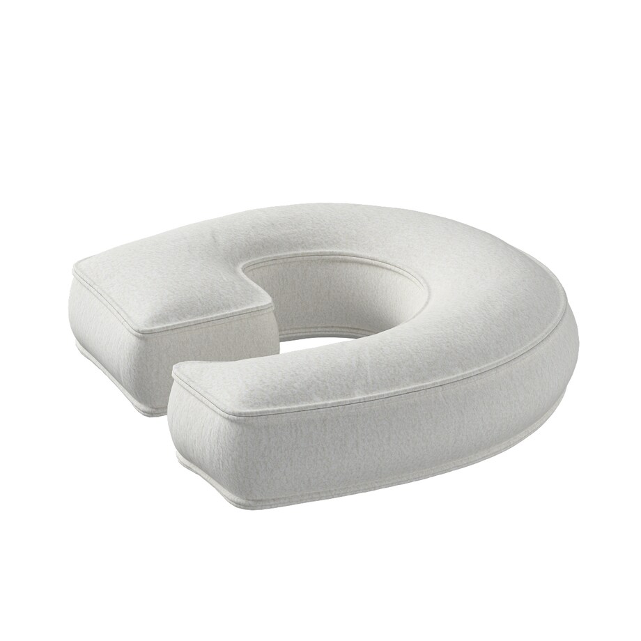 Poduszka literka G, biały, 35x40cm, Boucle