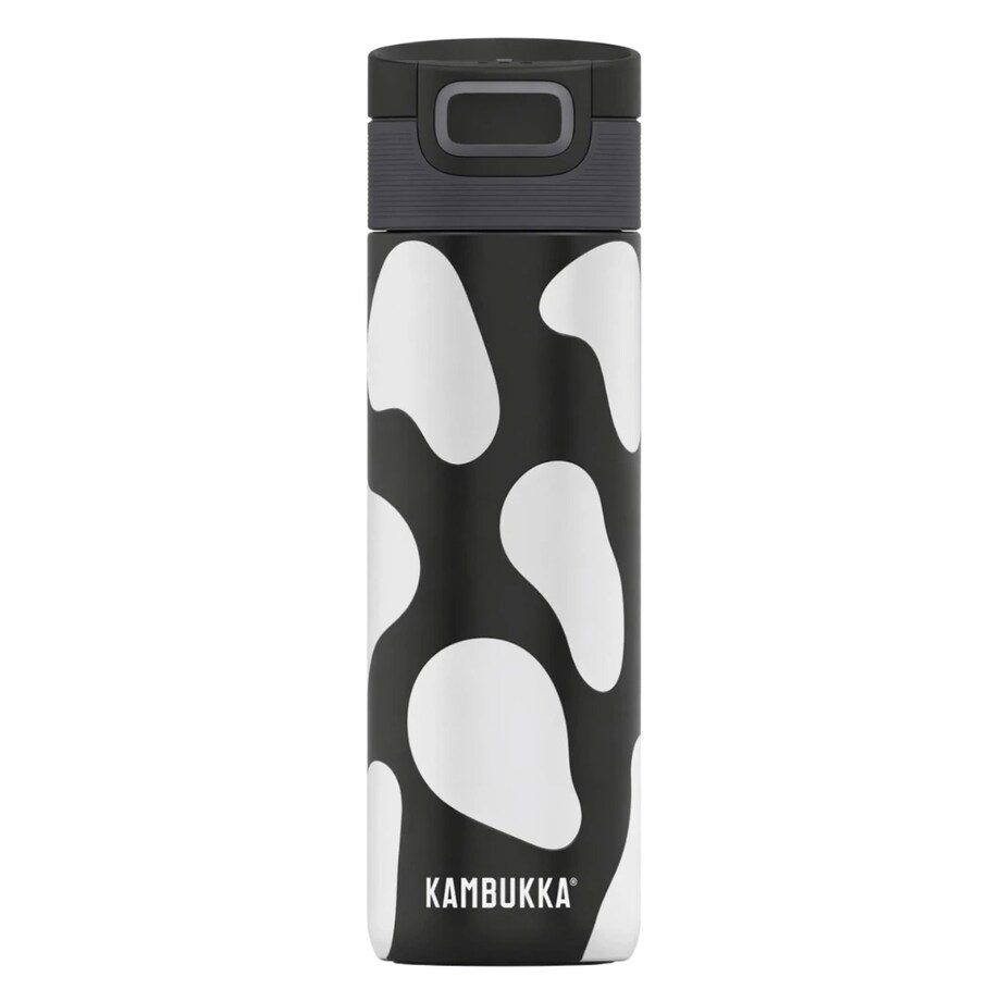 Kambukka kubek termiczny Etna 500 ml - Cow Black Keep It Moo