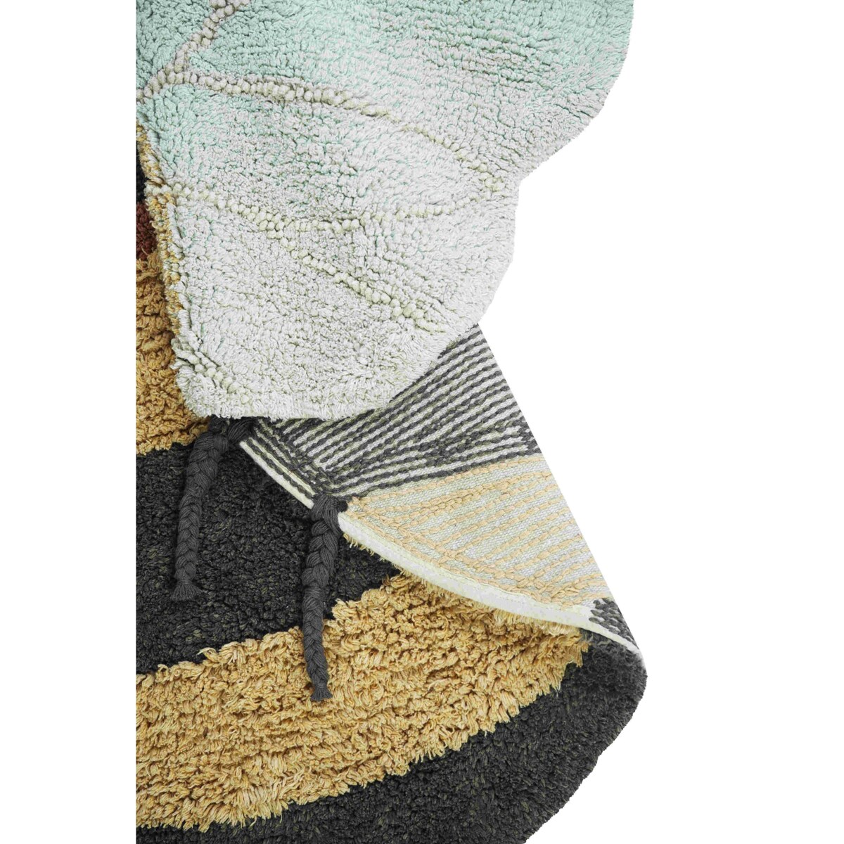 Dywan bawełniany Bee do prania w pralce, Planet Bee, Lorena Canals