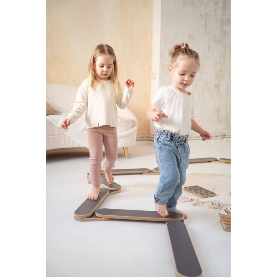 Równoważnia mostek - aż 4 metry ścieżki! - szara