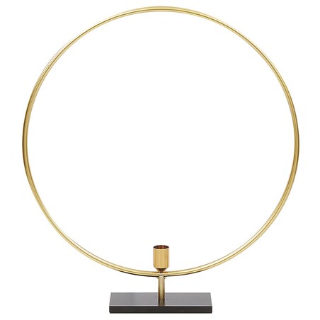 Świecznik SERAM Metal 45 cm Złoty