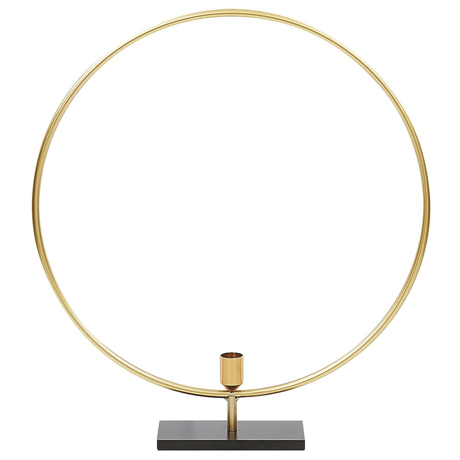 Świecznik SERAM Metal 45 cm Złoty