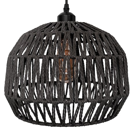 Lampa Wisząca Boho APP1483-1CP Czarna
