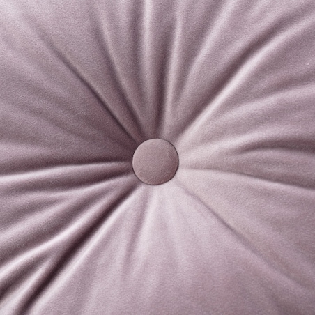 Poduszka Candy Dot, zgaszony róż, 37 cm, Posh Velvet